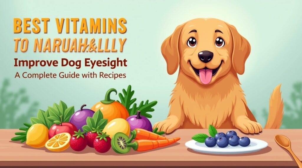 my image focus on best vitamins to naturally improve dog eyesight