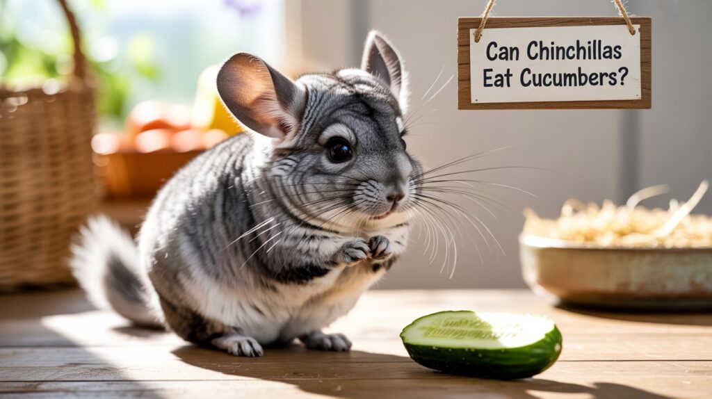 Chinchillas are small, gentle animals that need a special diet to stay healthy. Their main food should always be high-quality hay and chinchilla pellets. However, pet owners often wonder if they can add fresh vegetables like cucumbers to their chinchilla’s diet. Cucumbers are a common vegetable in human diets, but what is their natural value for chinchillas? Let’s explore the benefits, risks, and nutrition of cucumbers for these delicate pets.