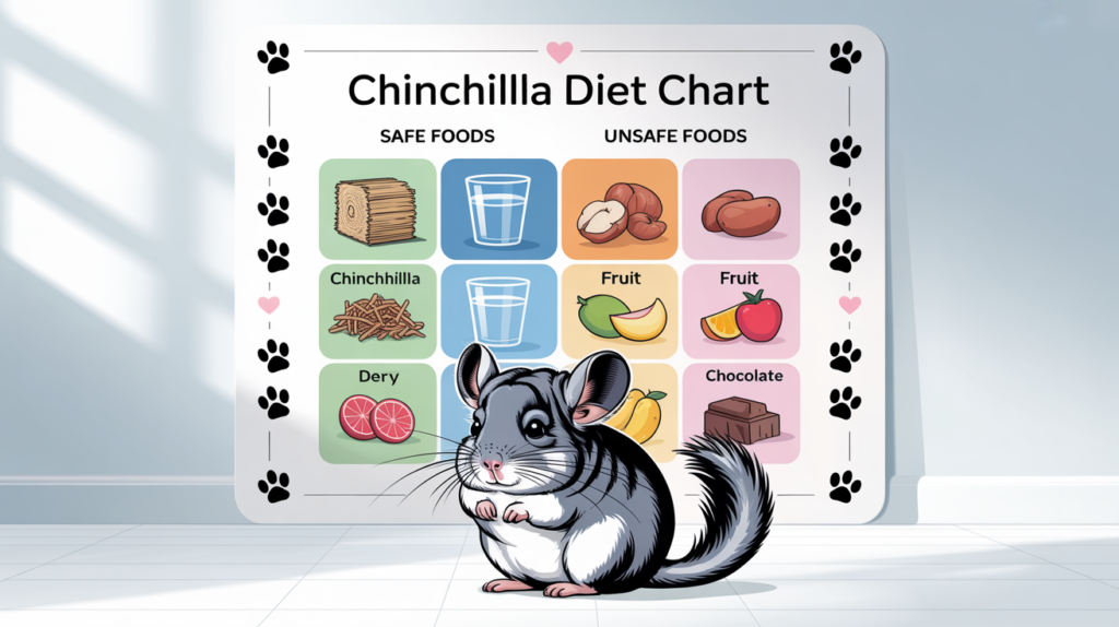 Chinchilla Diet Chart